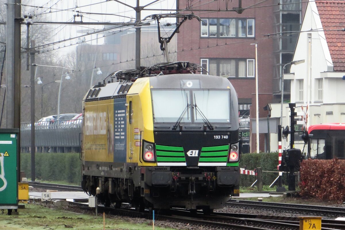 LTE 193 740 verlasst am verregneten 27 Jänner 2021 Oss