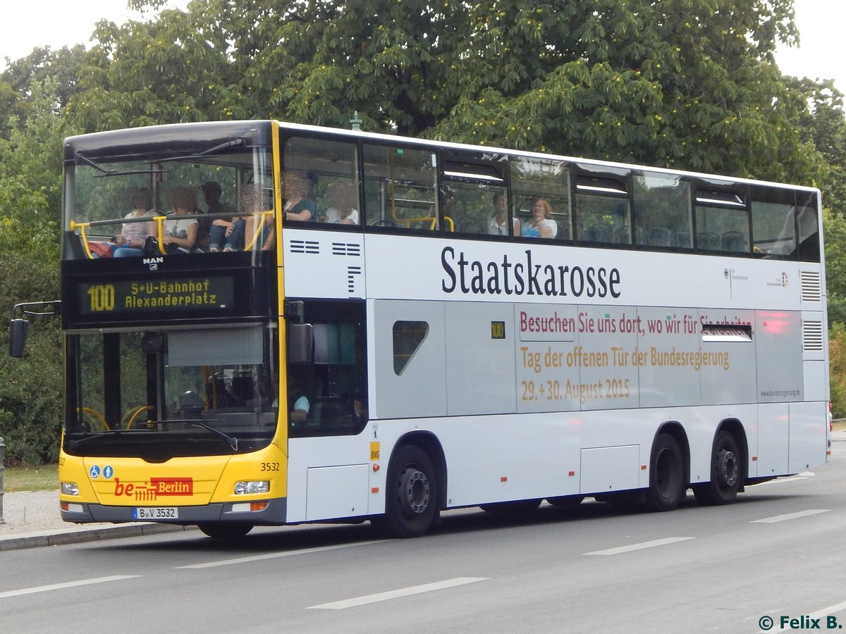 MAN Lion's City DD der BVG in Berlin.