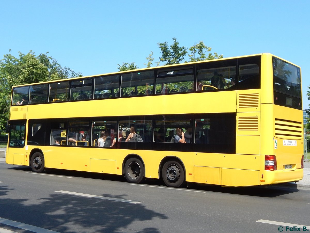 MAN Lion's City DD der BVG in Berlin. 