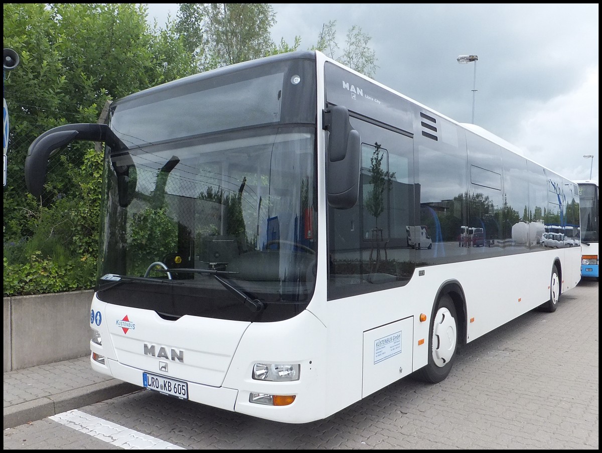 MAN Lion's City der Kstenbus GmbH in Rostock.