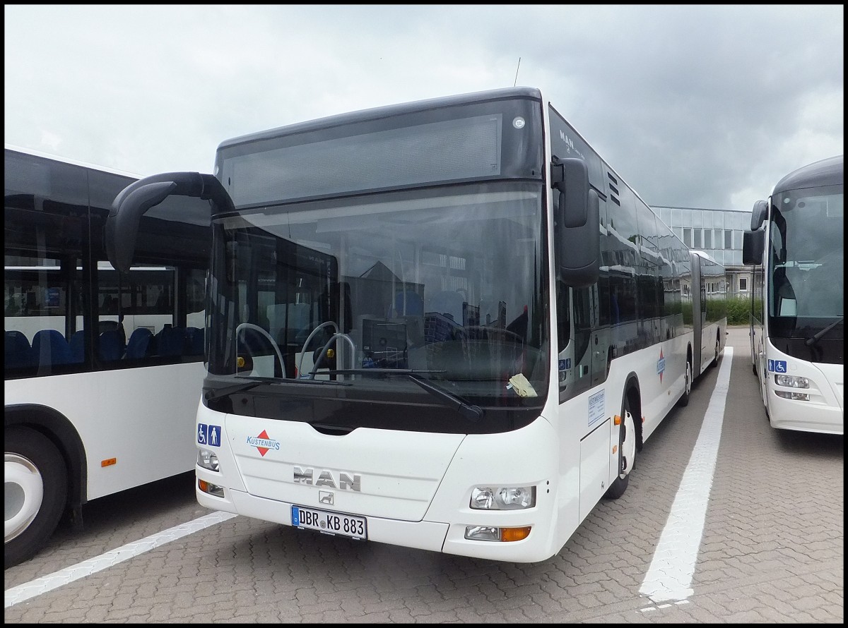 MAN Lion's City der Kstenbus GmbH in Rostock.