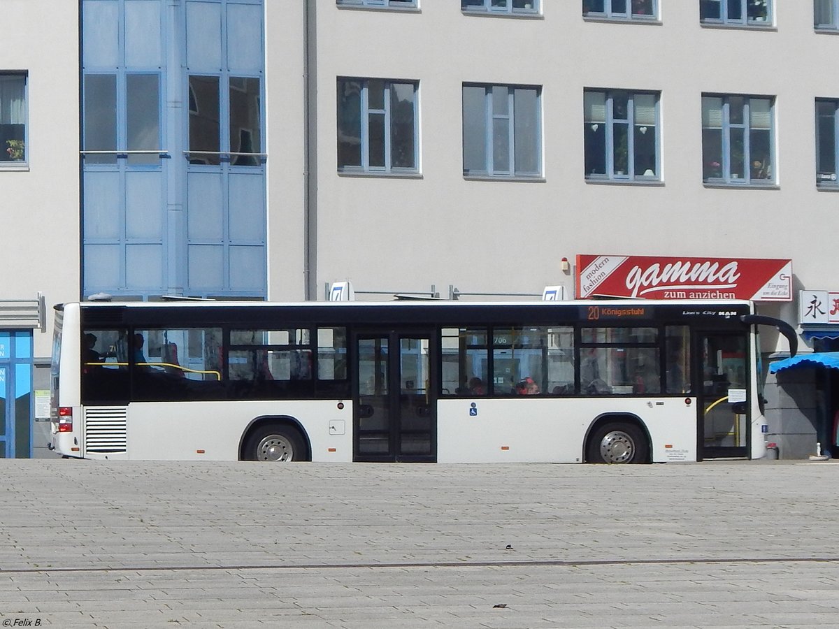 MAN Lion's City LE Ü vom Reisedienst Teske aus Deutschland in Sassnitz.