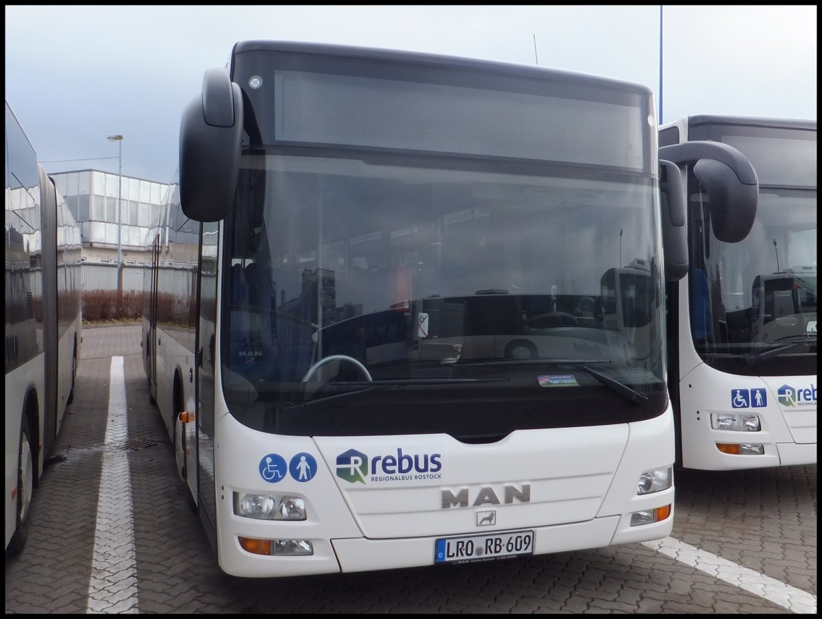 MAN Lion's City von Regionalbus Rostock in Rostock.