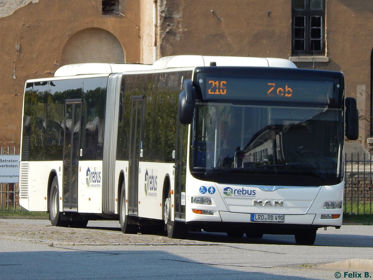 MAN Lion's City von Regionalbus Rostock in Güstrow.