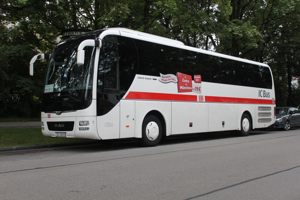 MAN Lion's Coach als IC Bus am 25.07.2016 in M�nchen