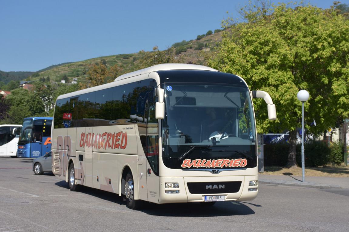 MAN Lion`s Coach von Baumfried Reisen aus �sterreich 06/2017 in Krems.