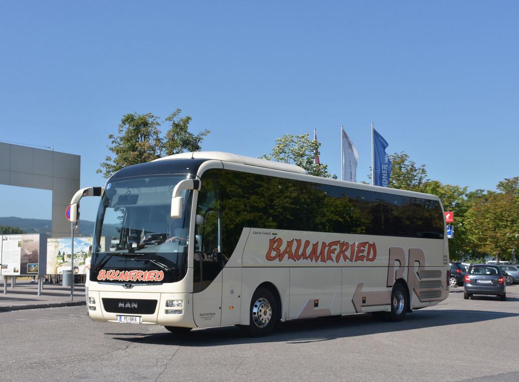 MAN Lion`s Coach von Baumfried Reisen aus �sterreich 06/2017 in Krems.