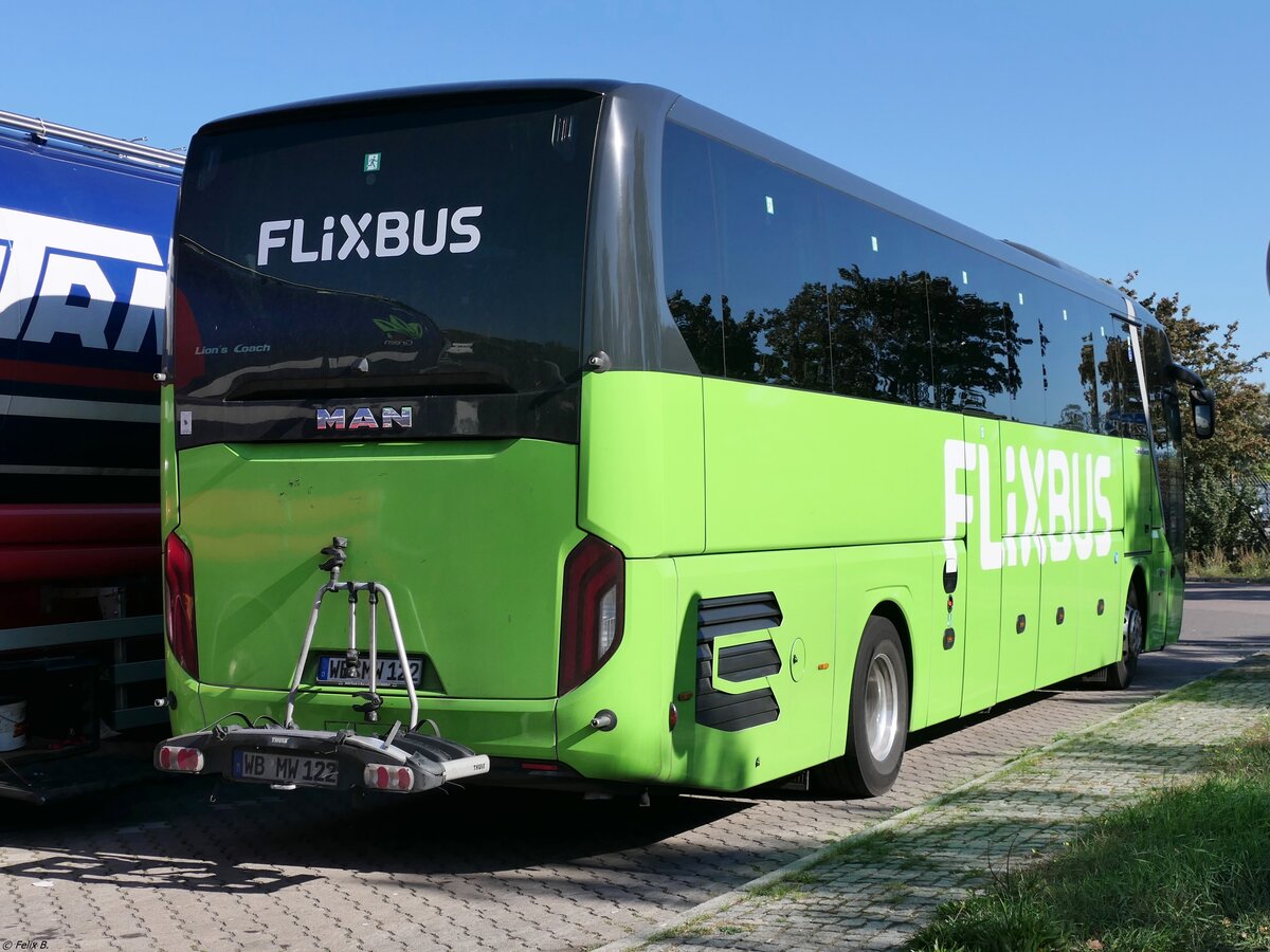 MAN Lion's Coach von Flixbus/Wricke Touristik aus Deutschland in Berlin. 