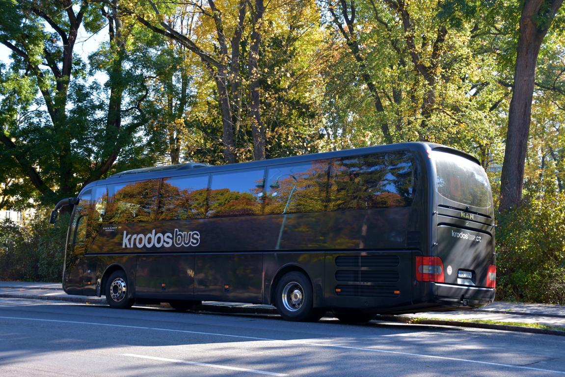 MAN Lion`s Coach von KRODOS BUS aus der CZ 2017 in Krems.