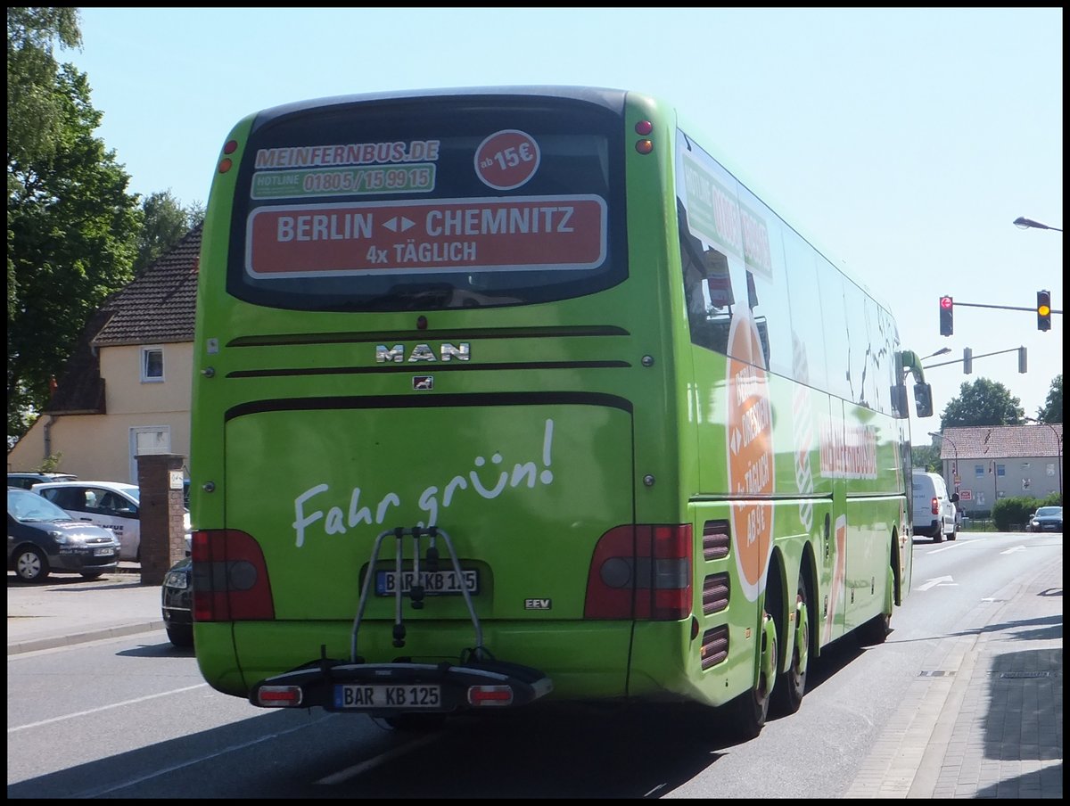 MAN Lion's Coach von MeinFernBus/Omnibusbetrieb Karsten Brust aus Deutschland in Bergen.