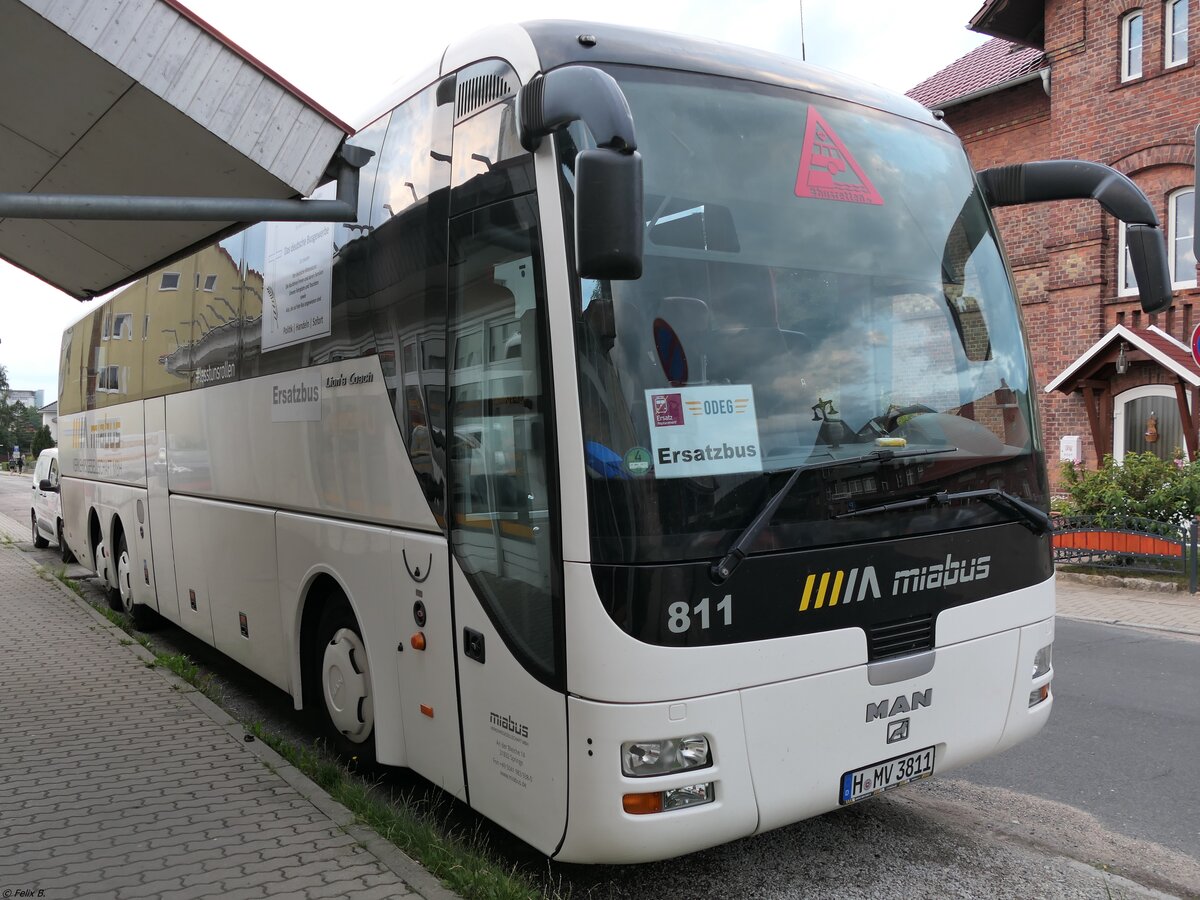 MAN Lion's Coach von Miabus aus Deutschland in Sassnitz.