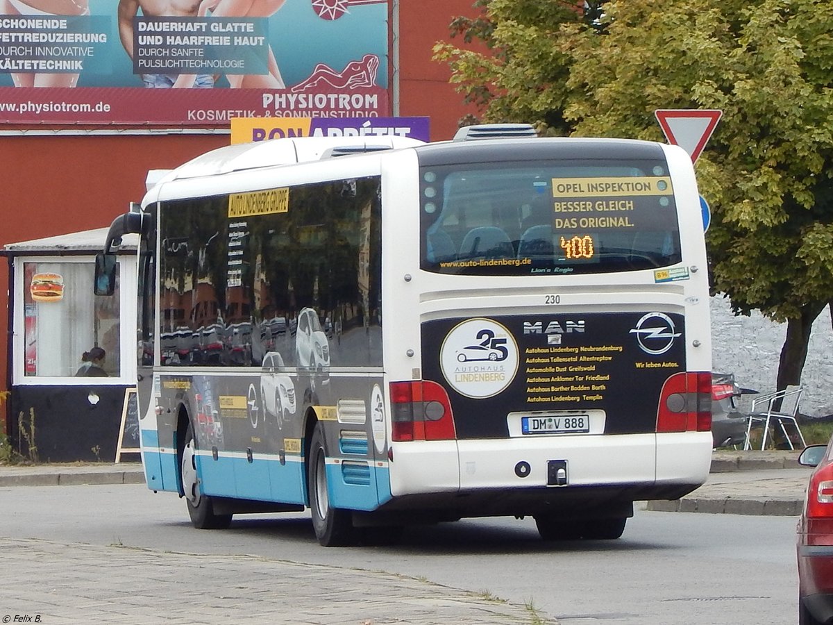 MAN Lion's Regio der MVVG in Neubrandenburg.