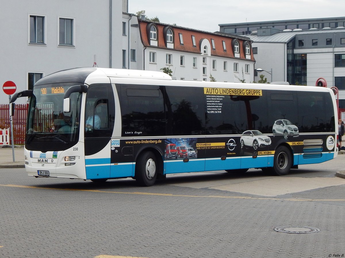 MAN Lion's Regio der MVVG in Neubrandenburg.