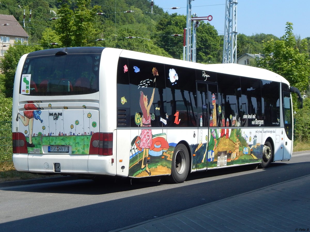 MAN Lion's Regio der VVR in Sassnitz.