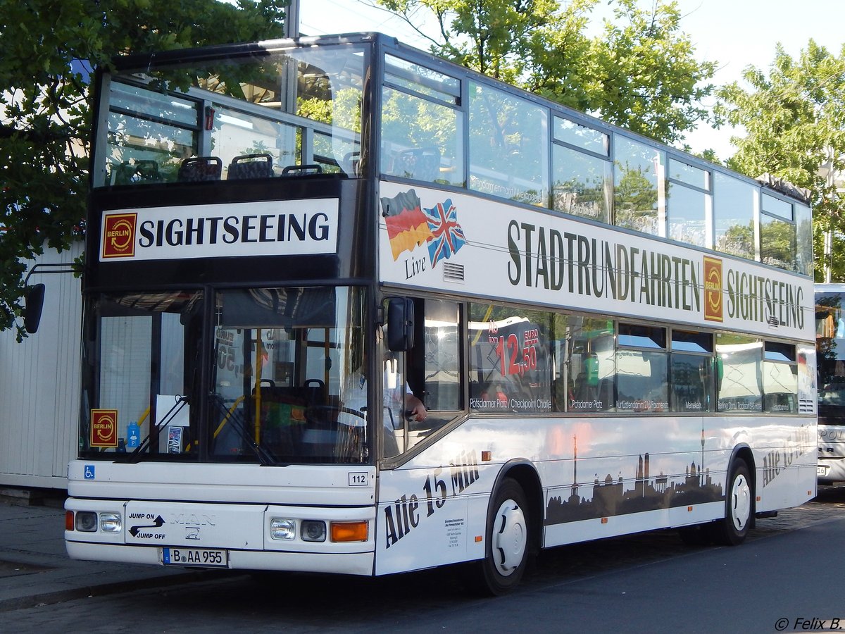 MAN ND 202 von Der Tempelhofer aus Deutschland in Berlin.