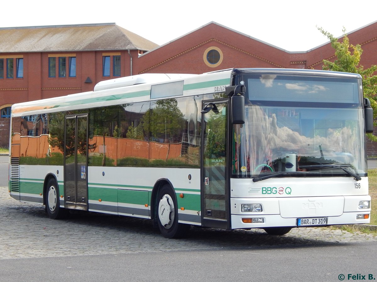 MAN Niederflurbus 2. Generation der Barnimer Busgesellschaft in Eberswalde.