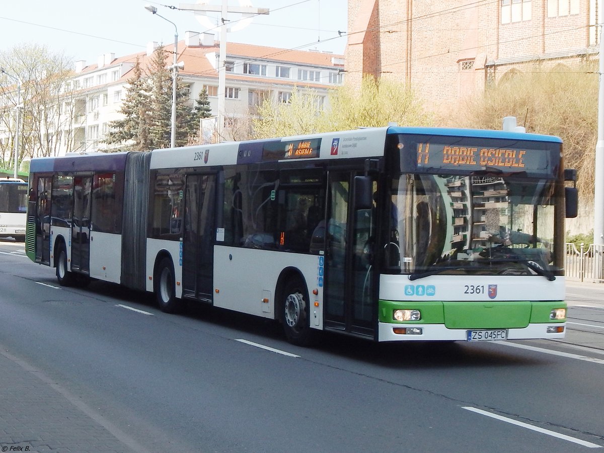 MAN Niederflurbus 2. Generation der SPAD in Stettin.