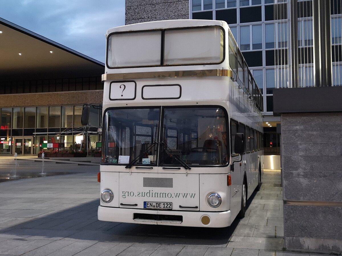 MAN SD 200 von Omnibus für Direkte Demokratie in Neubrandenburg.