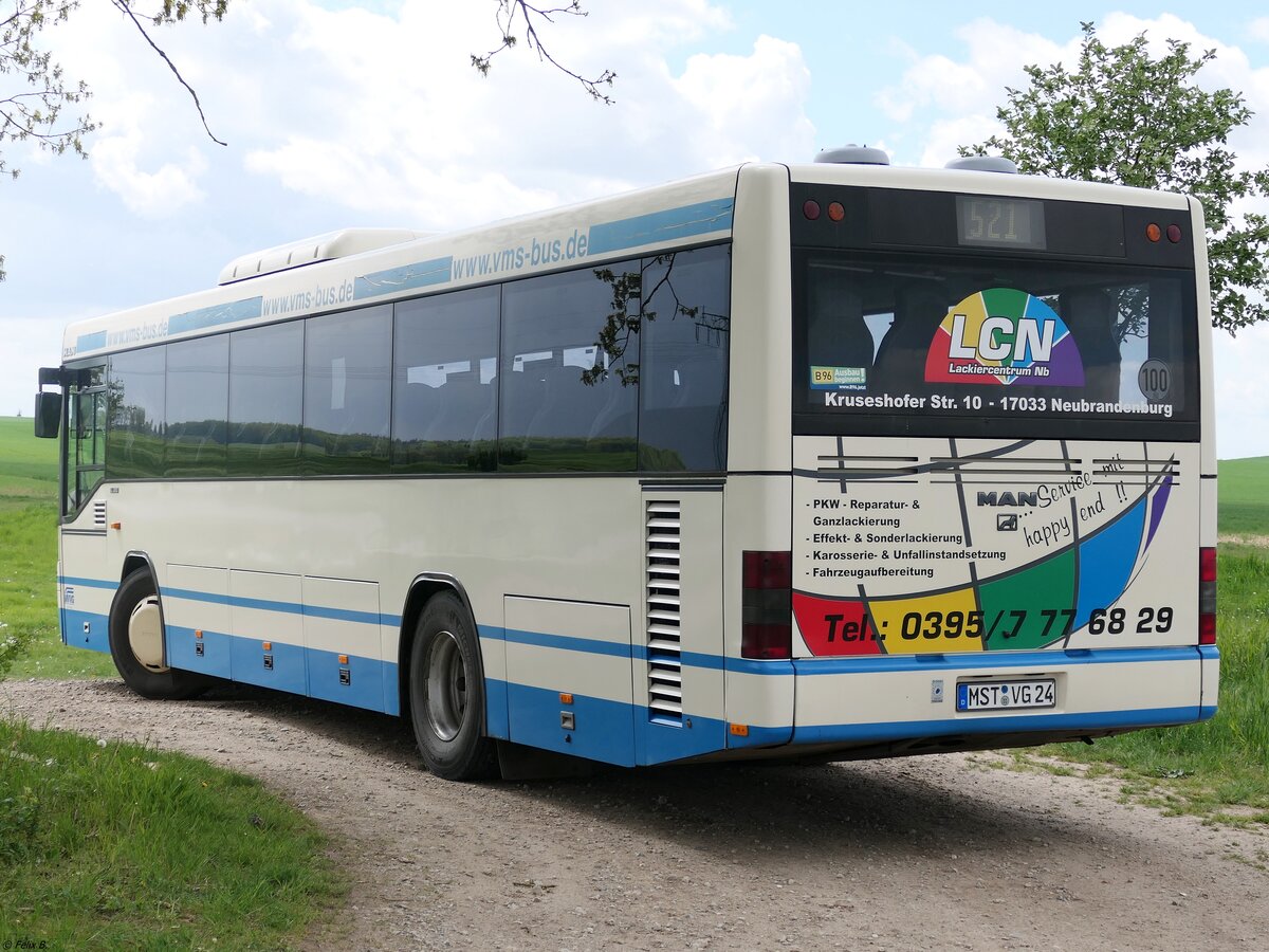 MAN SÜ 283 der MVVG bei Loitz.