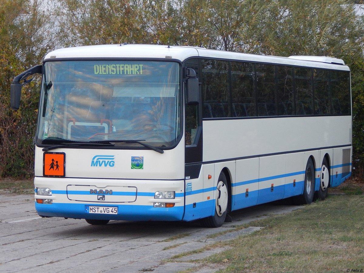 MAN ÜL 313 der MVVG in Neubrandenburg.