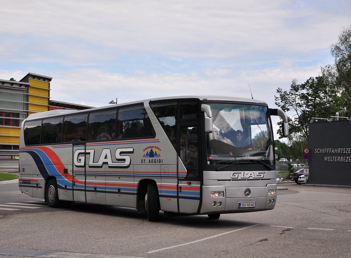 Mercedes Benz Tourismo von Glas Reisen aus sterreich am 31.Mai 2014 in Krems.