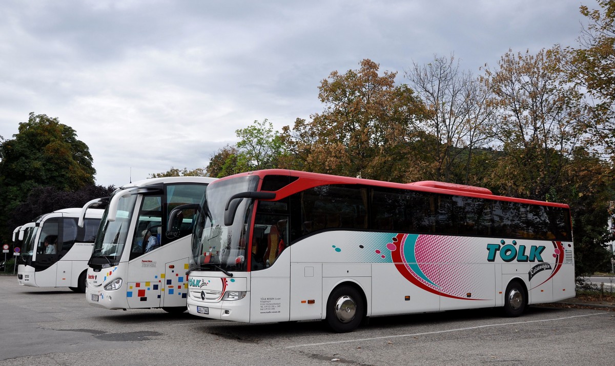 MERCEDES BENZ TOURISMO von TLK Reisen / BRD im September 2013 in Krems.