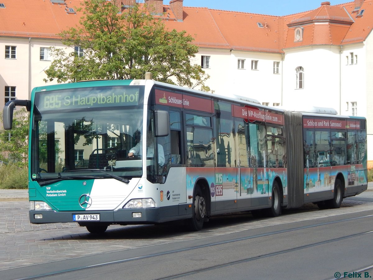 Mercedes Citaro I vom Verkehrsbetrieb Potsdam in Potsdam.