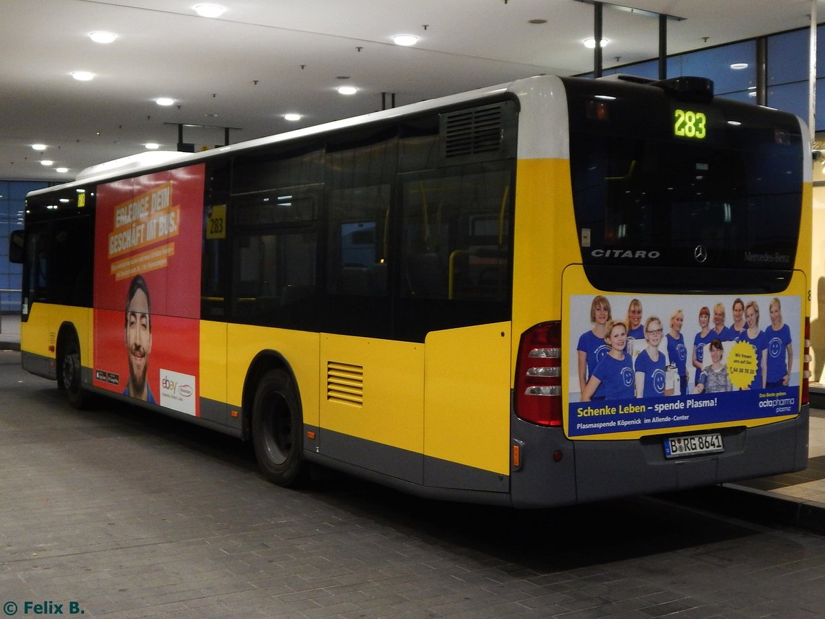 Mercedes Citaro II von Der Sdender/Hartmann aus Deutschland in Berlin.