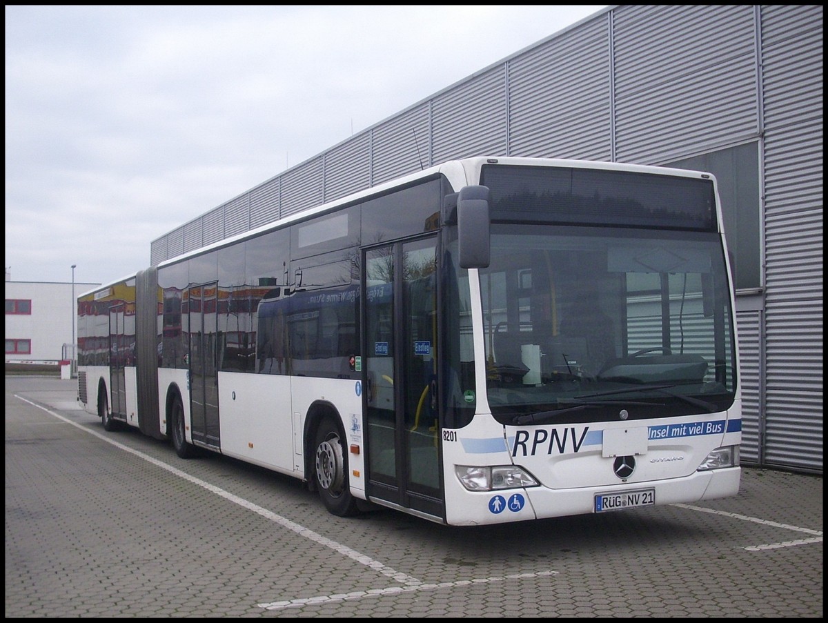 Mercedes Citaro II G der RPNV in Bergen.