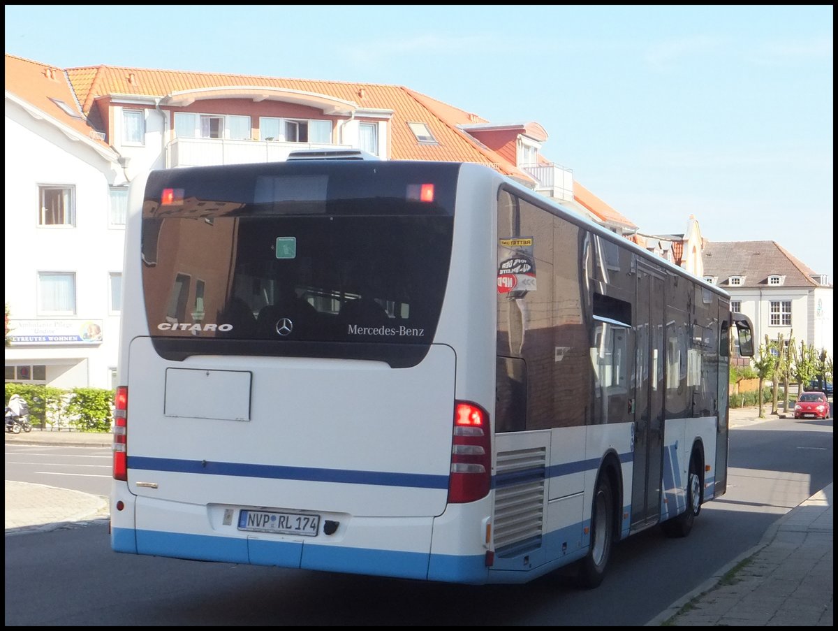 Mercedes Citaro II K der VVR in Sassnitz.