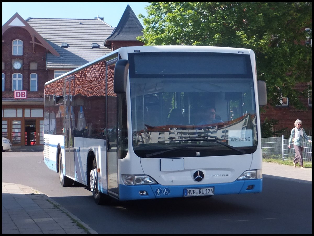 Mercedes Citaro II K der VVR in Sassnitz.