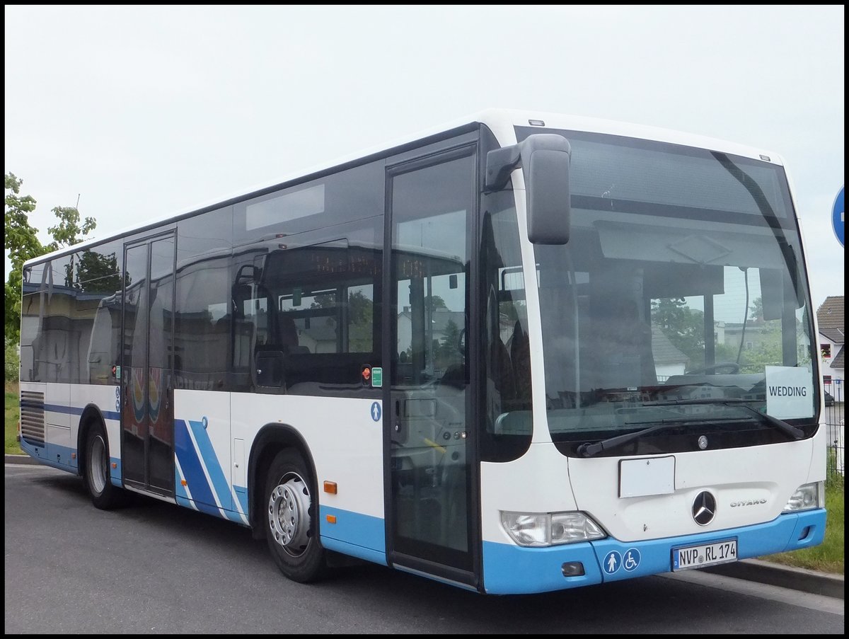 Mercedes Citaro II K der VVR in Sassnitz.