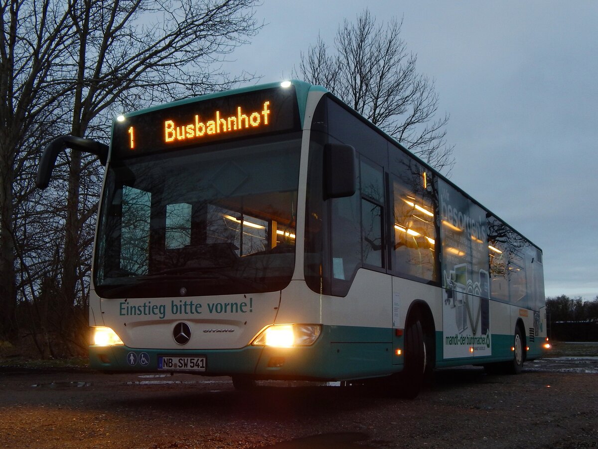 Mercedes Citaro II der Neubrandenburger Verkehrsbetriebe in Neubrandenburg.