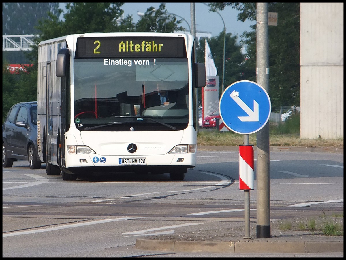 Mercedes Citaro II der Stadtwerke Stralsund in Stralsund.