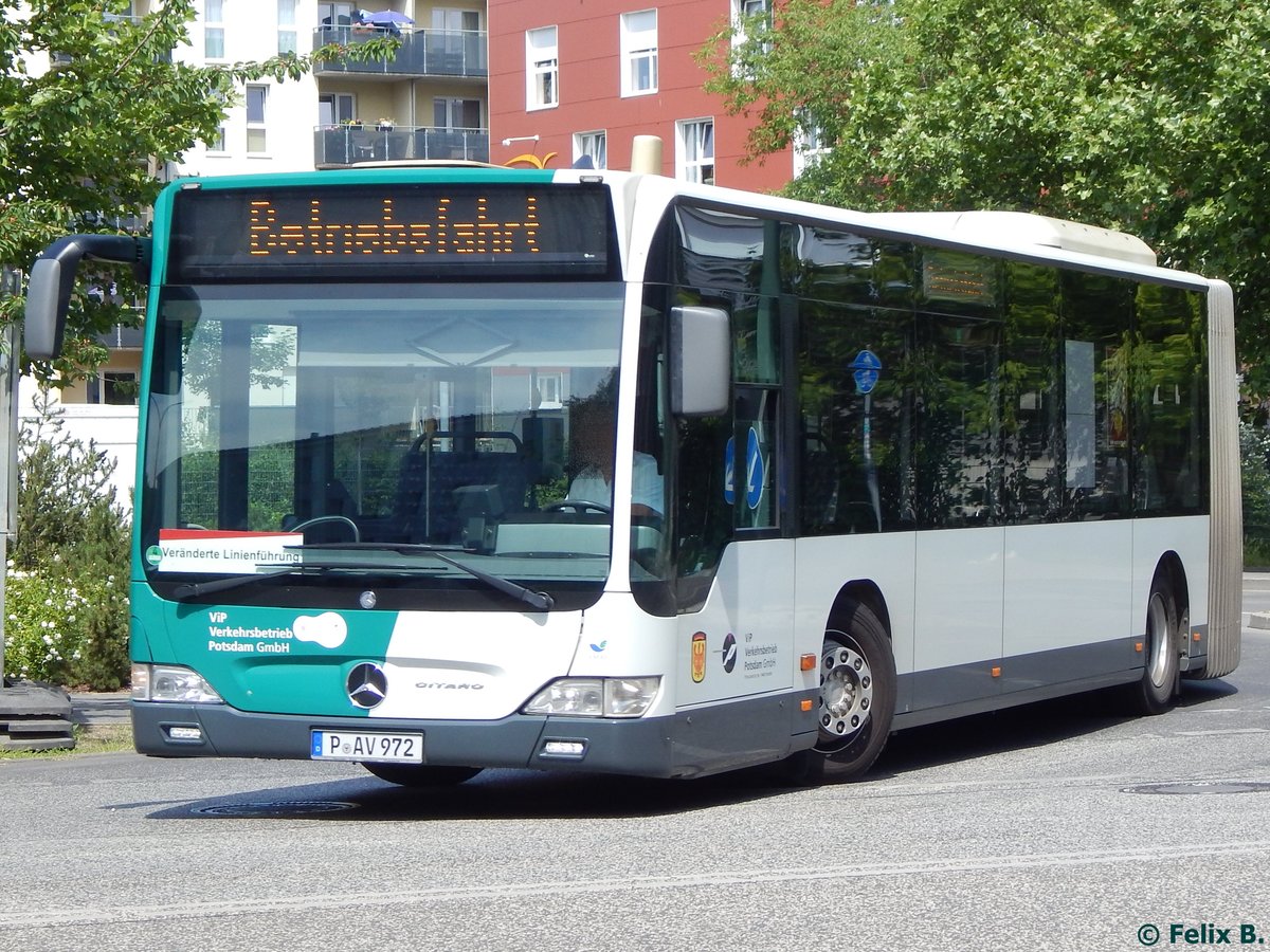 Mercedes Citaro II vom Verkehrsbetrieb Potsdam in Potsdam.