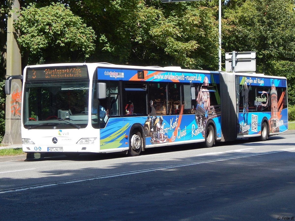 Mercedes Citaro II der VVR in Stralsund.