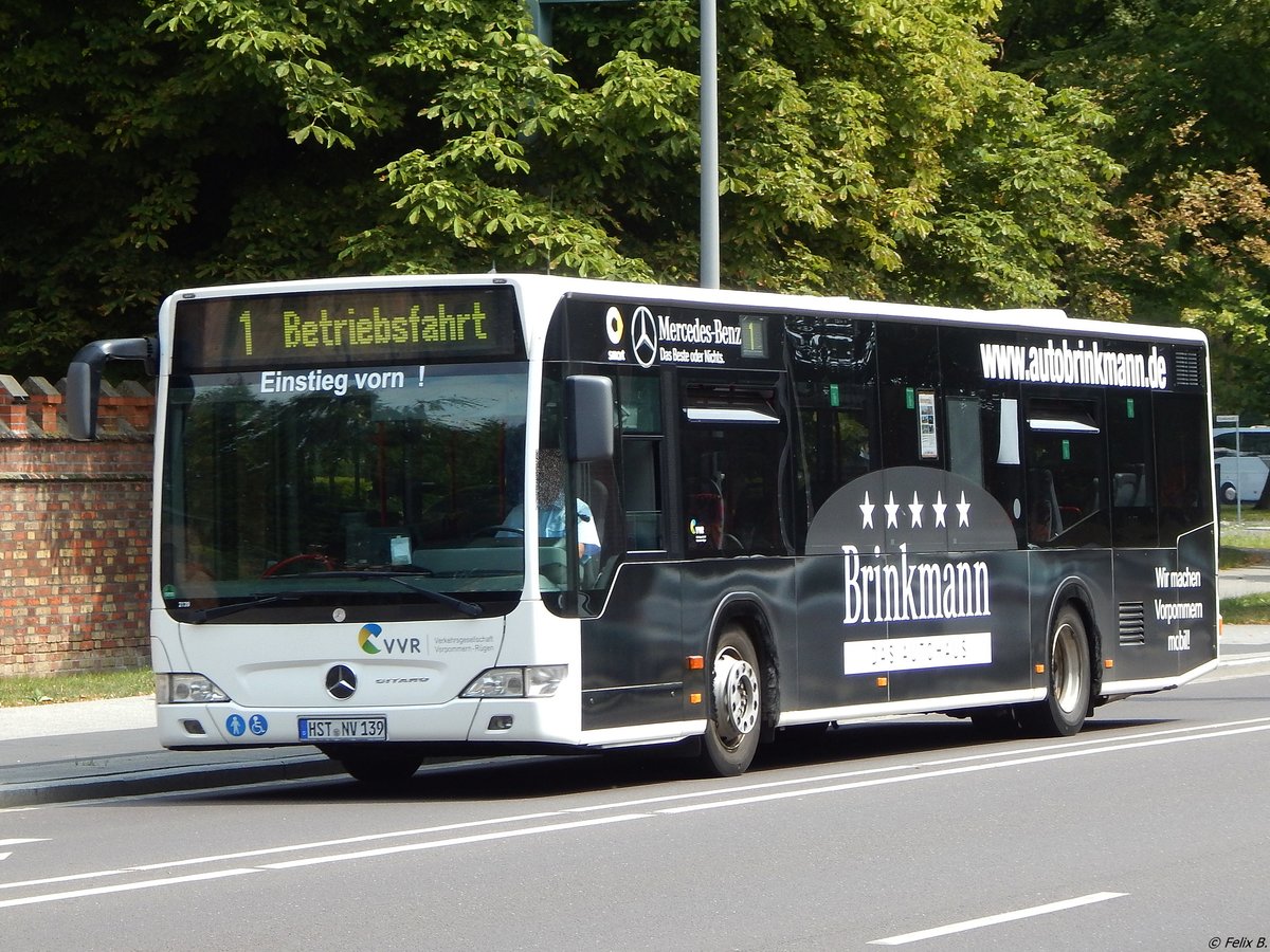 Mercedes Citaro II der VVR in Stralsund.