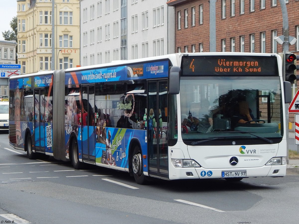 Mercedes Citaro II der VVR in Stralsund.