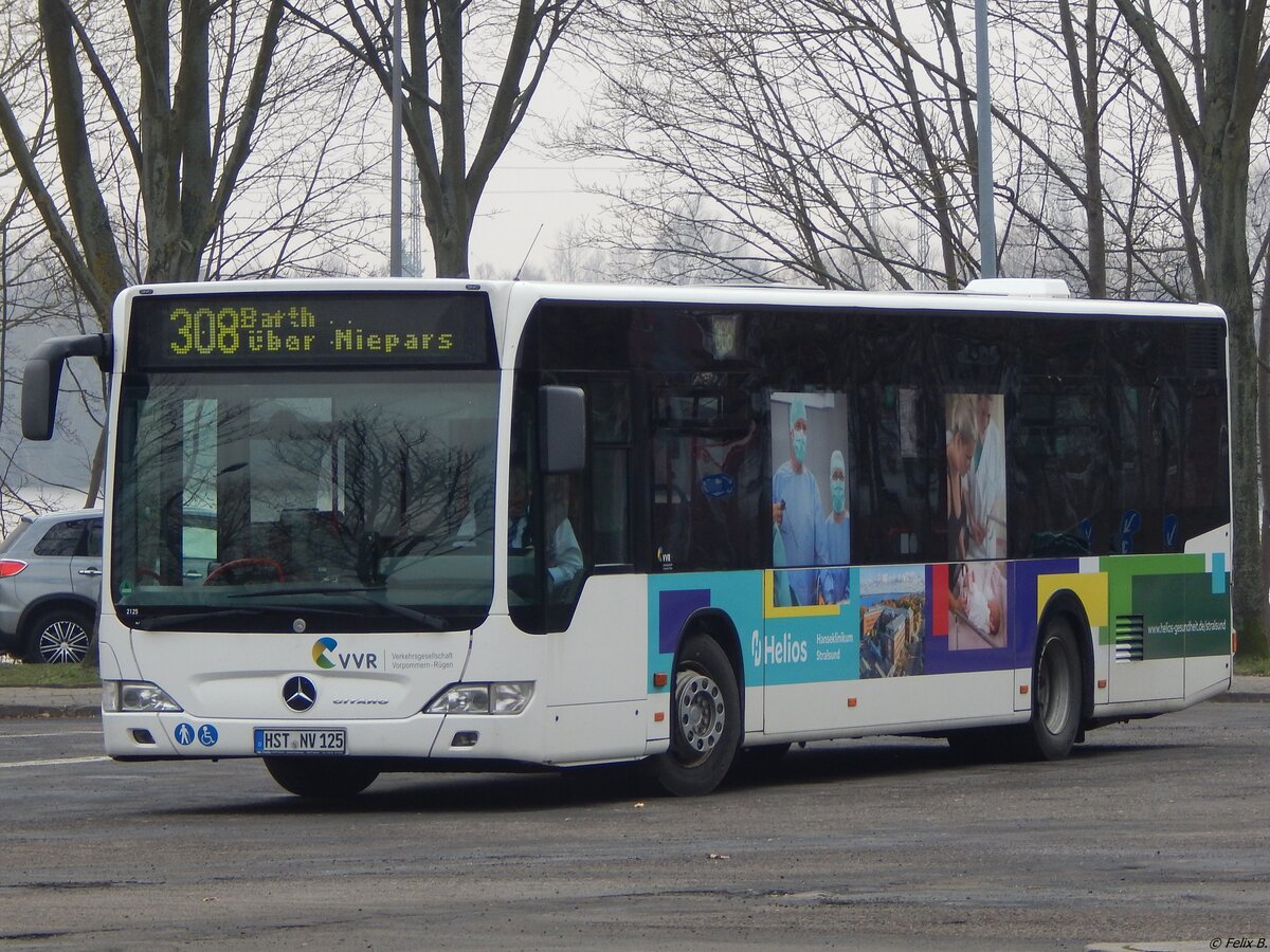 Mercedes Citaro II der VVR in Stralsund.