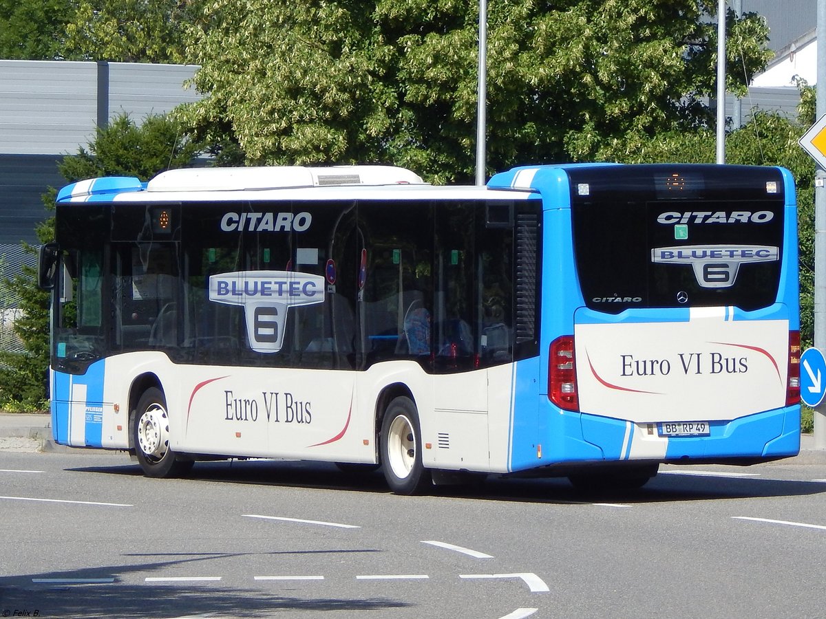 Mercedes Citaro III von Pflieger aus Deutschland in Sindelfingen.