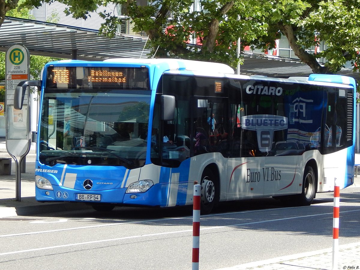 Mercedes Citaro III von Pflieger aus Deutschland in Sindelfingen.