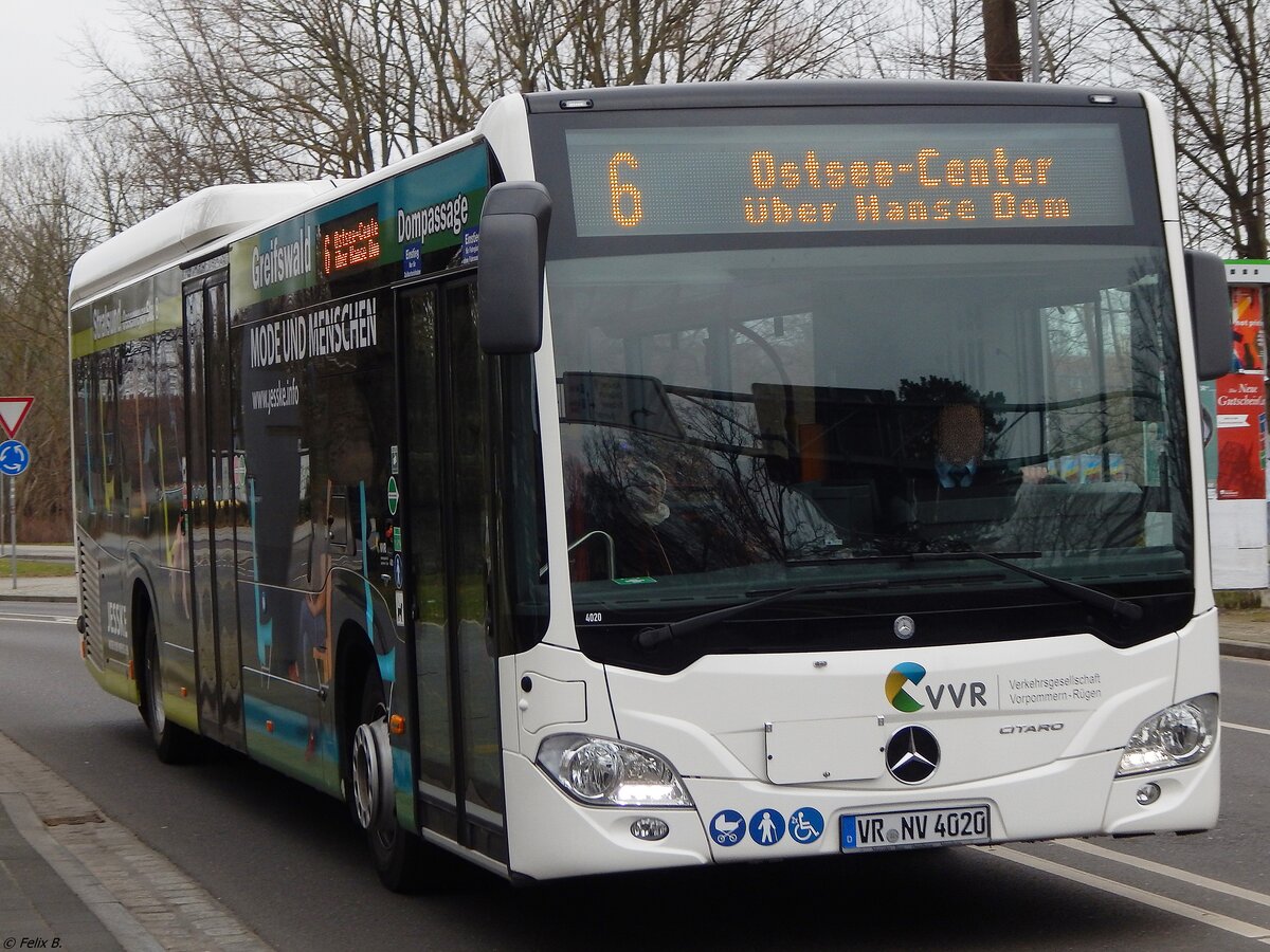 Mercedes Citaro III der VVR in Stralsund.