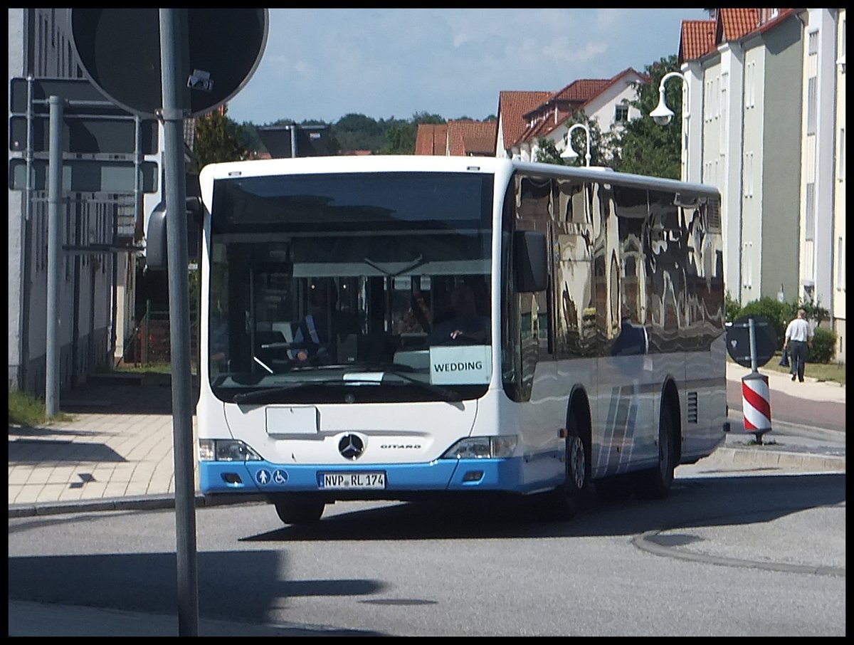 Mercedes Citaro K der VVR in Sassnitz.