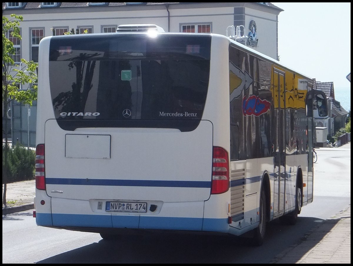 Mercedes Citaro K der VVR in Sassnitz.