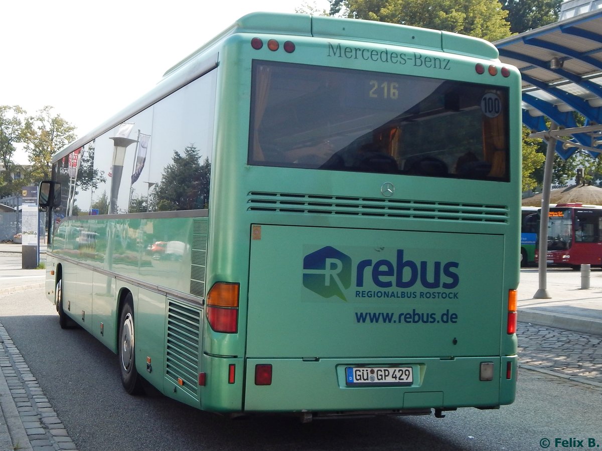 Mercedes Integro von Regionalbus Rostock in Güstrow.