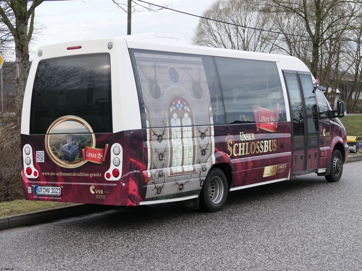 Mercedes Sprinter mit TS-Fahrzeugtechnik der VVR in Serams.