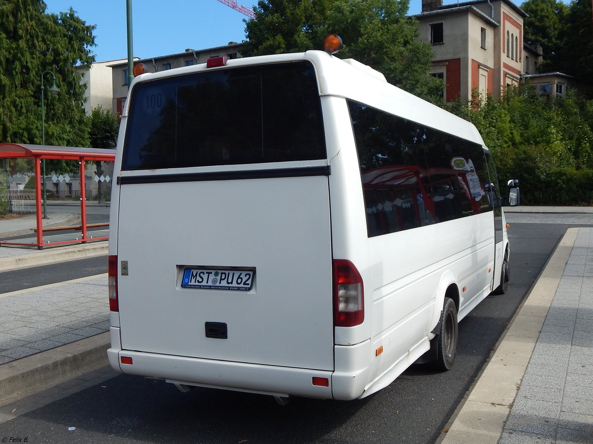 Mercedes Sprinter von Unger (ex Tonne) aus Deutschland in Neustrelitz.