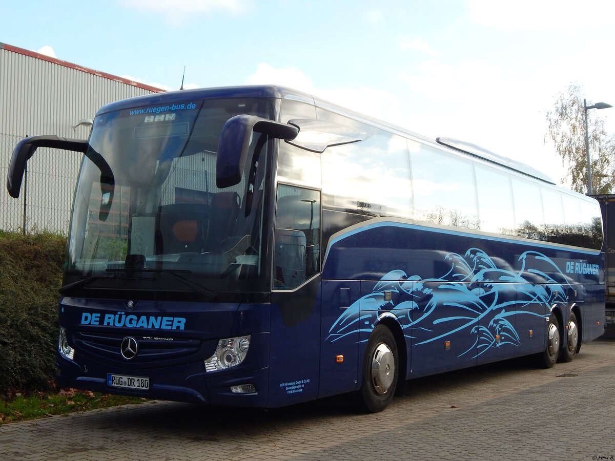 Mercedes Tourismo von De Rganer aus Deutschland in Neubrandenburg. 