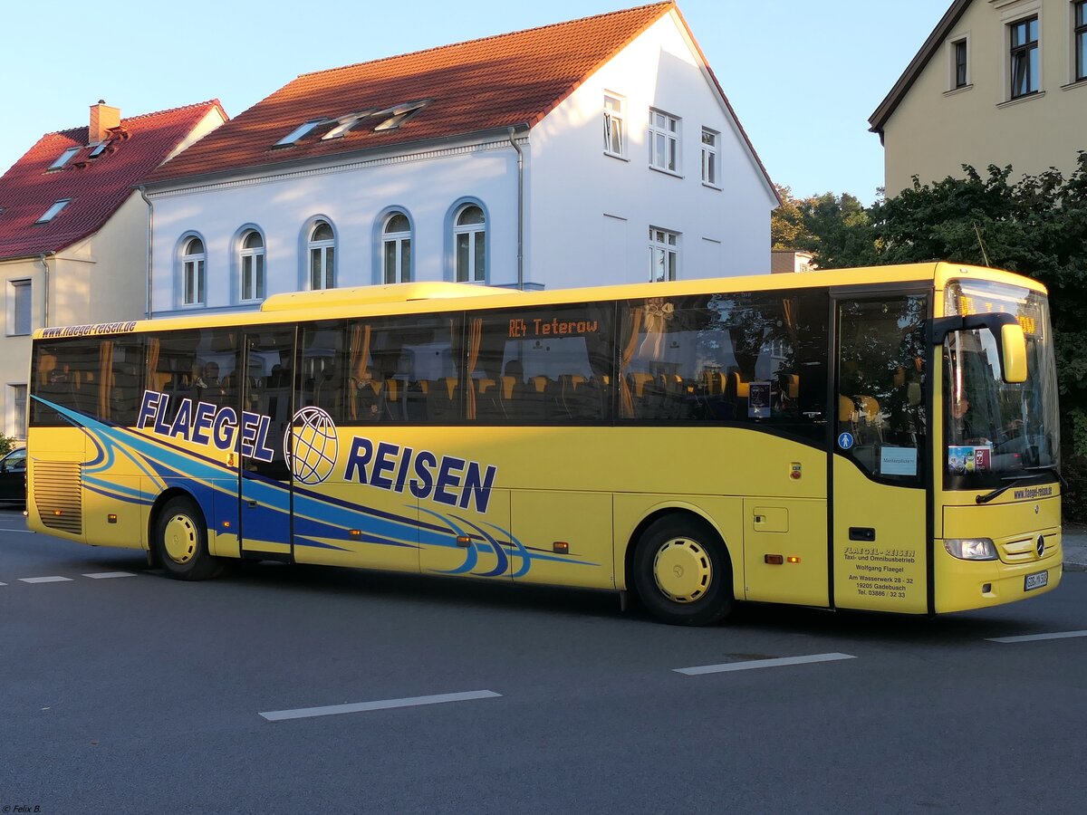 Mercedes Tourismo RH von Flaegel Reisen aus Deutschland in Neubrandenburg.