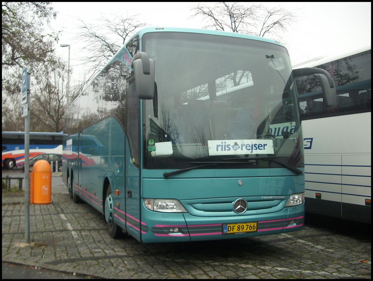 Mercedes Tourismo von Riis Rejser aus Dnemark in Berlin.